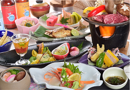 ☆美味しい料理と温泉を思う存分堪能♪
